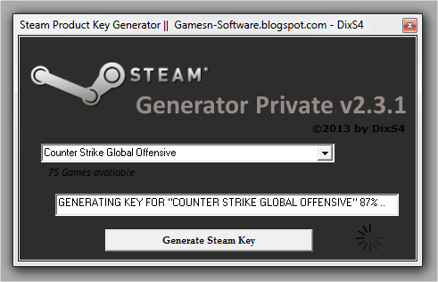 free steam cd key generator